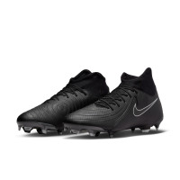 Nike Phantom Luna II Academy Gras / Kunstgras Voetbalschoenen (MG) Zwart Donkergrijs