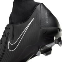 Nike Phantom Luna II Academy Gras / Kunstgras Voetbalschoenen (MG) Zwart Donkergrijs