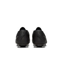 Nike Phantom GX II Club Gazon Naturel Gazon Artificiel Chaussures de Foot (MG) Enfants Noir Gris Foncé