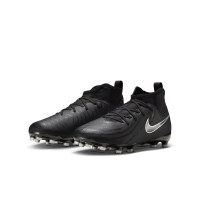 Nike Phantom Luna II Academy Gazon Naturel Gazon Artificiel Chaussures de Foot (MG) Enfants Noir Gris Foncé