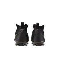 Nike Phantom Luna II Academy Gazon Naturel Gazon Artificiel Chaussures de Foot (MG) Enfants Noir Gris Foncé