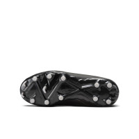 Nike Phantom Luna II Academy Gazon Naturel Gazon Artificiel Chaussures de Foot (MG) Enfants Noir Gris Foncé