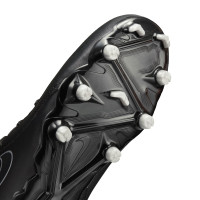 Nike Phantom Luna II Academy Gazon Naturel Gazon Artificiel Chaussures de Foot (MG) Enfants Noir Gris Foncé