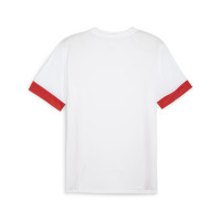 PUMA teamGOAL Matchday Voetbalshirt Wit Rood