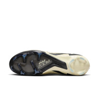 Nike Zoom Mercurial Superfly 9 Elite Gazon Naturel Chaussures de Foot (FG) Jaune Noir