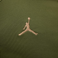 Nike Paris Saint-Germain X Jordan Strike Survêtement 1/4-Zip 2023-2024 Vert Foncé Beige