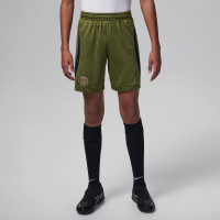 Nike Paris Saint-Germain X Jordan Strike Ensemble Training 2023-2024 Enfants Vert Foncé Bleu Foncé Beige