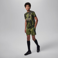 Nike Paris Saint-Germain X Jordan Strike Short d'Entraînement 2023-2024 Enfants Vert Foncé Bleu Foncé
