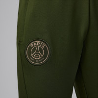 Nike Paris Saint-Germain X Jordan Strike Pantalon d'Entraînement 2023-2024 Enfants Vert Foncé Beige