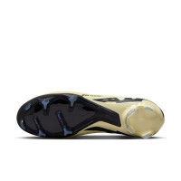 Nike Zoom Mercurial Vapor 15 Pro Gazon Naturel Chaussures de Foot (FG) Jaune Noir