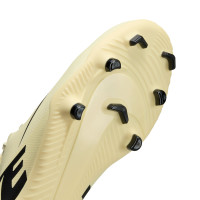 Nike Mercurial Vapor 15 Club Gazon Naturel / Gazon Artificiel Chaussures de Foot (MG) Enfants Jaune Noir