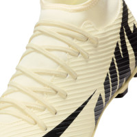 Nike Mercurial Superfly 9 Club Gazon Naturel / Gazon Artificiel Chaussures de Foot (MG) Jaune Noir