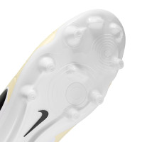 Nike Tiempo Legend 10 Academy Gazon Naturel Gazon Artificiel Chaussures de Foot (MG) Jaune Blanc Noir Doré