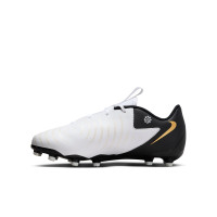 Nike Phantom GX II Academy Gazon Naturel Gazon Artificiel (MG) Enfants Noir Blanc Cassé Doré