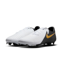 Nike Phantom GX II Academy Gazon Naturel Gazon Artificiel (MG) Noir Blanc Cassé Doré