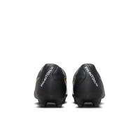 Nike Phantom GX II Academy Gazon Naturel Gazon Artificiel (MG) Noir Blanc Cassé Doré