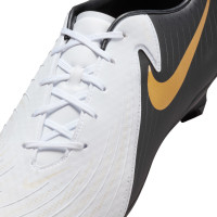 Nike Phantom GX II Academy Gazon Naturel Gazon Artificiel (MG) Noir Blanc Cassé Doré