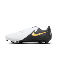Nike Phantom GX II Academy Gazon Naturel Gazon Artificiel (MG) Noir Blanc Cassé Doré