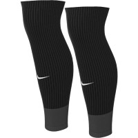 Nike Strike Manchons Chaussettes Noir Gris Foncé Blanc