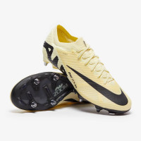 Nike Zoom Mercurial Vapor 15 Elite Crampons Vissés Chaussures de Foot (SG) Pro Player Jaune Noir