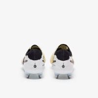 Nike Tiempo Legend 10 Elite Crampons Vissés Chaussures de Foot (SG) Pro Player Jaune Blanc Noir Doré