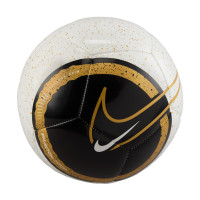 Nike Phantom Ballon de Foot Taille 5 Blanc Noir Doré