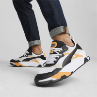 PUMA Trinity Sneakers Wit Zwart Beige Oranje