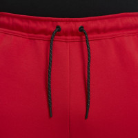 Nike Tech Fleece Jogger Rood Zwart Zwart