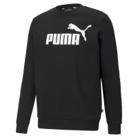 PUMA Essentials Big Logo Survêtement Crew Noir Blanc