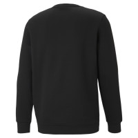 PUMA Essentials Big Logo Crew Sweat-Shirt Noir Blanc