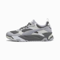 PUMA Trinity Baskets Gris Foncé Gris Blanc