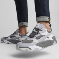 PUMA Trinity Baskets Gris Foncé Gris Blanc