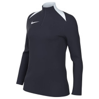Nike Academy Pro 24 Haut d'Entraînement 1/4-Zip Femmes Bleu Foncé Blanc