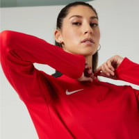 Nike Academy Pro 24 Haut d'Entraînement 1/4-Zip Femmes Rouge Blanc