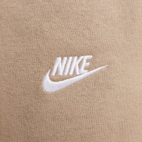 Nike Sportswear Club Fleece Crew Trainingspak Beige Wit