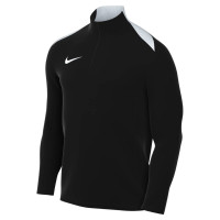 Nike Dri-FIT Academy Pro 24 Haut d'Entraînement 1/4-Zip Enfants Noir Blanc