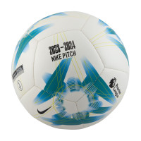 Nike Premier League Pitch Ballon de Foot Taille 5 2023-2024 Blanc Bleu Noir Jaune