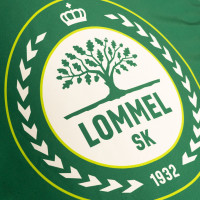 Pouf Lommel SK Vert Blanc