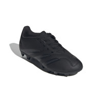 adidas Predator Club Gazon Naturel Gazon Artificiel Chaussures de Foot (MG) Enfants Noir Gris Foncé