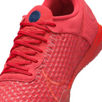 Nike React Gato Chaussures de Foot en Salle (IN) Rouge Vif Bleu