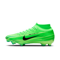 Nike Zoom Mercurial Superfly 9 Academy MDS Gazon Naturel Artificiel Chaussures de Foot (MG) Vert Vif Noir Vert