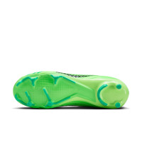 Nike Zoom Mercurial Superfly 9 Academy MDS Gazon Naturel Artificiel Chaussures de Foot (MG) Vert Vif Noir Vert