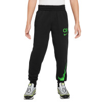 Nike CR7 Club Fleece Survêtement Sweat à Capuche Enfants Blanc Noir Vert Vif