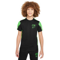 Nike CR7 Academy Trainingsshirt Kids Zwart Groen
