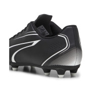 PUMA Vitoria Gras / Kunstgras Voetbalschoenen (MG) Zwart Wit