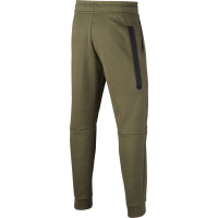 Pantalon de jogging Nike Tech Fleece pour enfants, vert cargo