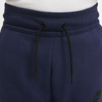 Nike Tech Fleece Pantalon de Jogging Enfants Bleu Foncé