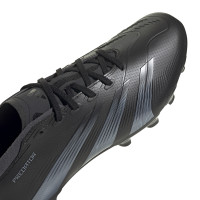 adidas Predator League Gazon Naturel Gazon Artificiel Chaussures de Foot (MG) Noir Gris Foncé