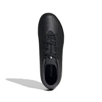 adidas Predator League Gazon Naturel Gazon Artificiel Chaussures de Foot (MG) Enfants Noir Gris Foncé