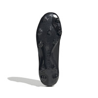 adidas Predator Pro Gazon Naturel Chaussures de Foot (FG) Noir Gris Foncé